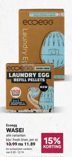 Ekoplaza Ecoegg wasei aanbieding