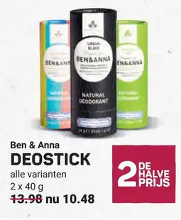 Ekoplaza Ben & anna deostick aanbieding