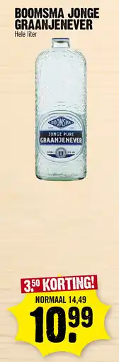 Super Dirck 3 Boomsma jonge graanjenever aanbieding