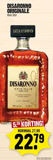 Super Dirck 3 Disaronno originale aanbieding
