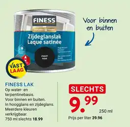 Kluswijs Finess lak aanbieding