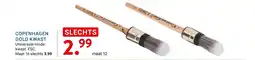 Kluswijs COPENHAGEN GOLD KWAST aanbieding