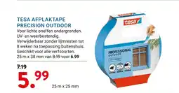 Kluswijs Tesa afplaktape precision outdoor aanbieding