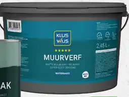 Kluswijs Kluswijs muurverf mat aanbieding