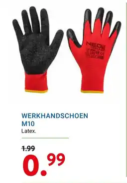 Kluswijs Werkhandschoen m10 aanbieding