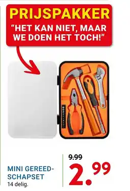 Kluswijs Mini gereed schapset aanbieding