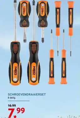 Kluswijs Schroevendraaierset aanbieding