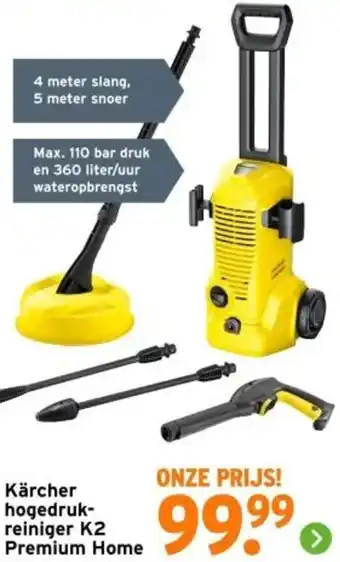 Kärcher hogedruk- reiniger k2 premium home
