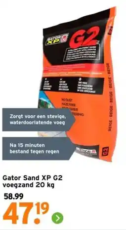 GAMMA Gator Sand XP G2 voegzand aanbieding