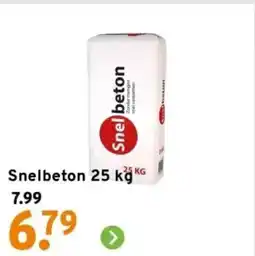 GAMMA Snelbeton 25 kg aanbieding