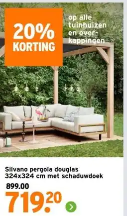 GAMMA Silvano pergola douglas aanbieding