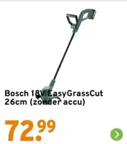 GAMMA Bosch 18V EasyGrassCut aanbieding