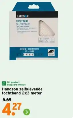 GAMMA Handson zelfklevende tochtband aanbieding