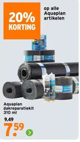 GAMMA Aquaplan dakreparatiekit aanbieding