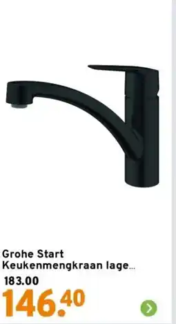 GAMMA Grohe Start Keukenmengkraan lage aanbieding
