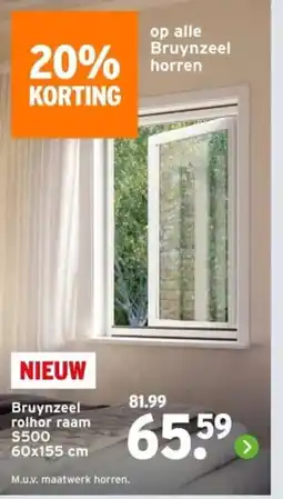 GAMMA Bruynzeel rolhor raam S500 aanbieding