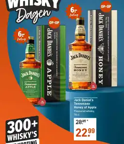 Gall & Gall Jack daniel's tennessee honey of apple aanbieding