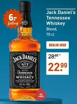 Gall & Gall Jack daniel's tennessee whiskey aanbieding