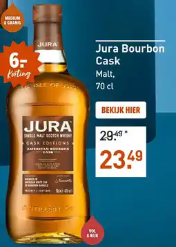Gall & Gall Jura Bourbon Cask aanbieding