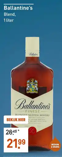 Gall & Gall Ballantine's Blend aanbieding