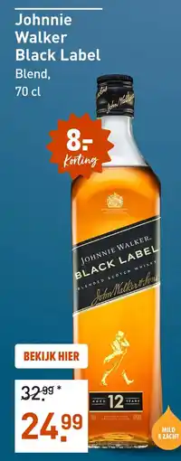 Gall & Gall Johnnie Walker Black Label aanbieding