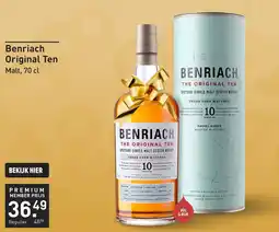 Gall & Gall Benriach Original Ten aanbieding