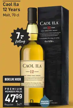 Gall & Gall Caol Ila 12 Years aanbieding