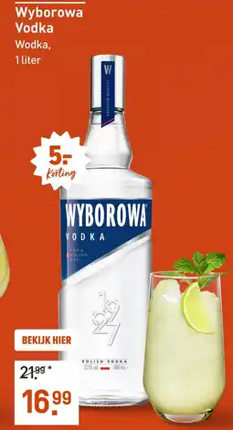 Gall & Gall Wyborowa Vodka aanbieding