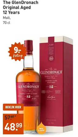 Gall & Gall The GlenDronach Original Aged 12 years aanbieding