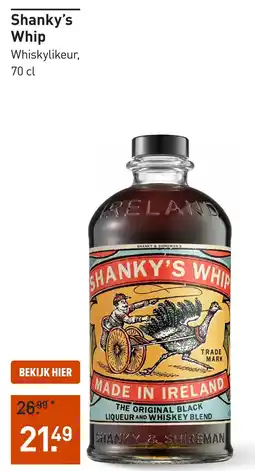 Gall & Gall Shanky's Whip aanbieding