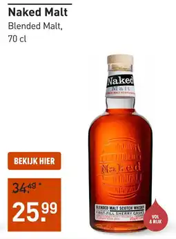 Gall & Gall Naked Malt aanbieding