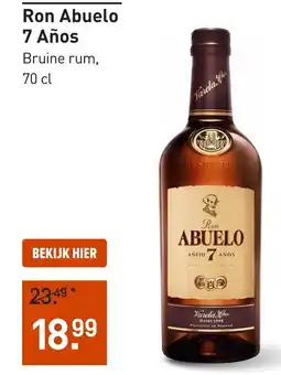 Gall & Gall Ron Abuelo 7 Años aanbieding