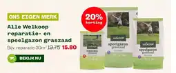 Welkoop Alle Welkoop reparatie- en speelgazon graszaad aanbieding