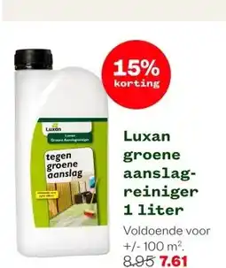 Welkoop groene aanslag- reiniger 1 liter aanbieding