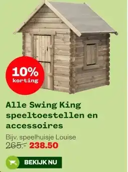 Welkoop Alle Swing King speeltoestellen en accessoires aanbieding