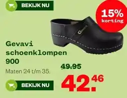 Welkoop Gevavi schoenklompen 900 aanbieding