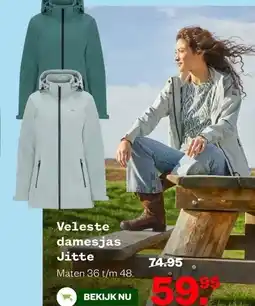 Welkoop Veleste damesjas Jitte aanbieding