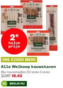 Welkoop Alle Welkoop kauwstaven aanbieding