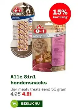 Welkoop Alle 8in1 hondensnacks aanbieding