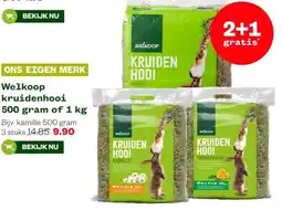 Welkoop Welkoop kruidenhooi 500 gram of 1 kg aanbieding