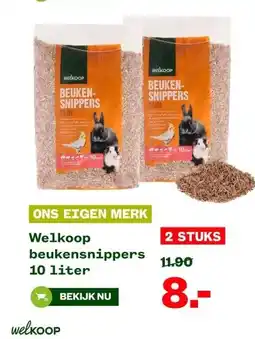 Welkoop Welkoop beukensnippers 10 liter aanbieding