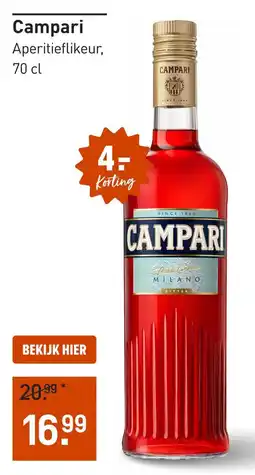 Gall & Gall Campari aanbieding