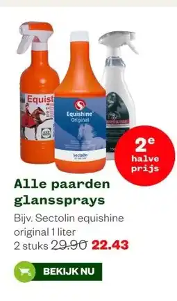 Welkoop Alle paarden glanssprays aanbieding