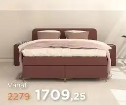 TotaalBED Boxspring Aspo vlak aanbieding