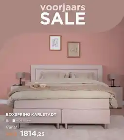 TotaalBED Boxspring Karlstadt aanbieding