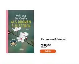 The Read Shop Als dromen fluisteren aanbieding