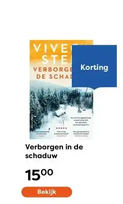 The Read Shop Verborgen in de schaduw aanbieding