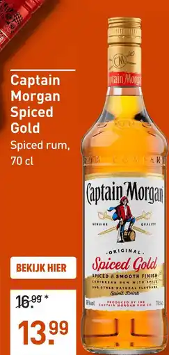 Gall & Gall Morga Morgan Spiced Gold aanbieding