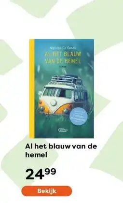 The Read Shop Al het blauw van de hemel aanbieding