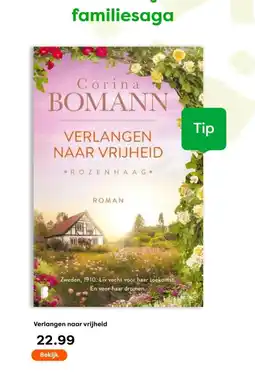 The Read Shop Verlangen naar vrijheid aanbieding